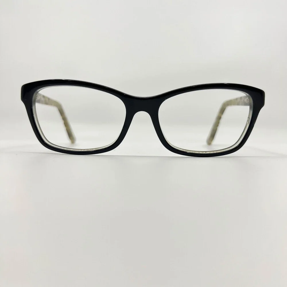 DKNY Eyeglasses Womens Black Patterned DY 4649 3582 53-16-140